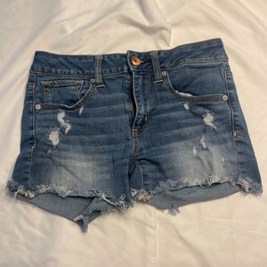 American eagle jean shorts